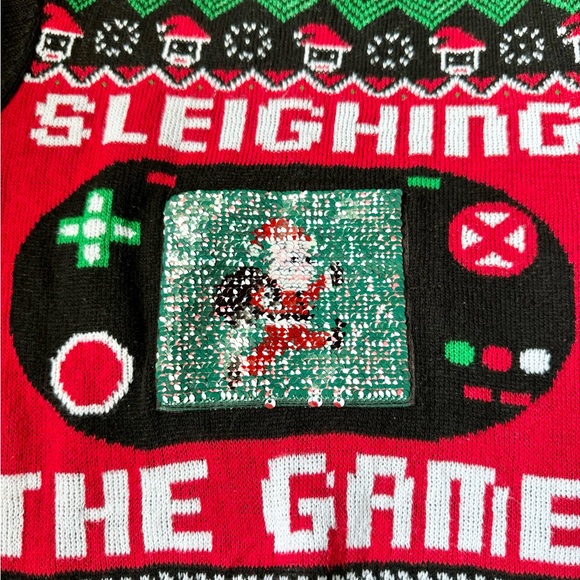 Boys Size Small Ugly Xmas Sweater - Picture 4 of 6
